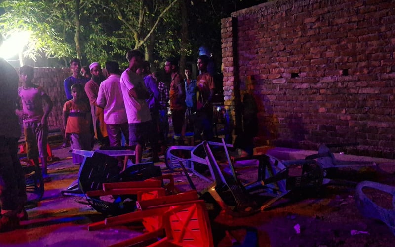 গণঅধিকার পরিষদের নেতার বৌভাত অনুষ্ঠান শেষে হামলা-ভাঙচুরের অভিযোগ