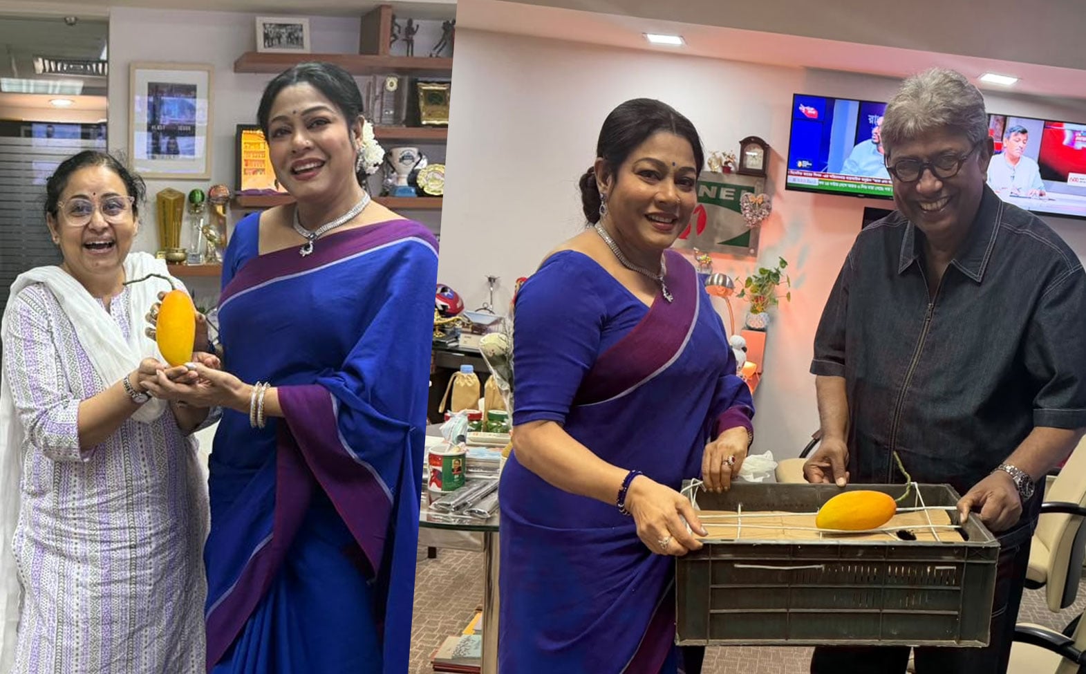 পাকা আমে জমলো তারকা আড্ডা!