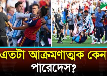 বিশ্বকাপে হারের পর মেজাজ হারালেন পারেদেস