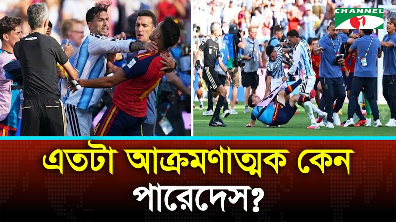 বিশ্বকাপে হারের পর মেজাজ হারালেন পারেদেস