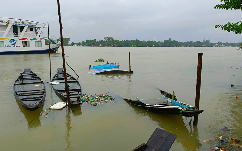 সুনামগঞ্জে নদ-নদীর পানি বাড়ছে, নিম্নাঞ্চলে সতর্কতা জারি