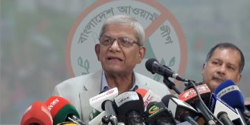 পল্লী উন্নয়ন ও সমবায়মন্ত্রী মির্জা ফখরুল ইসলাম আলমগীর