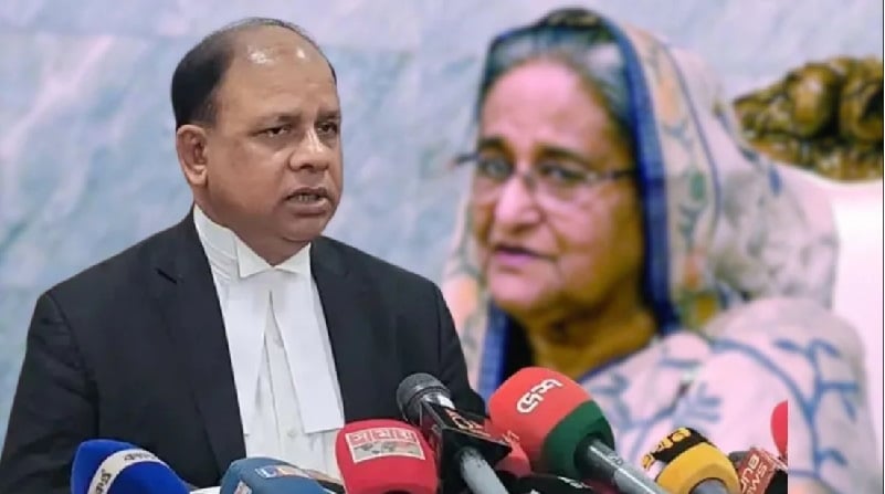 শেখ হাসিনার দেশে ফিরে সরাসরি আত্মসমর্পণের কোনো সুযোগ নেই: চিফ প্রসিকিউটর | চ্যানেল আই অনলাইন শেখ হাসিনার দেশে ফিরে সরাসরি আত্মসমর্পণের কোনো সুযোগ নেই: চিফ প্রসিকিউটর | চ্যানেল আই অনলাইন