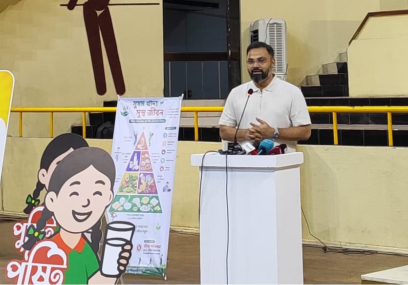 তরুণ ক্রীড়াবিদদের স্বাস্থ্যকর খাদ্যাভ্যাস গড়ে তুলতে হবে: যুব ও ক্রীড়া প্রতিমন্ত্রী