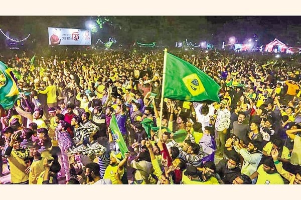 ব্রাজিলের বিদায়ের পর বাংলাদেশের সমর্থকদের প্রতি দূতাবাসের আবেগঘন বার্তা | চ্যানেল আই অনলাইন ব্রাজিলের বিদায়ের পর বাংলাদেশের সমর্থকদের প্রতি দূতাবাসের আবেগঘন বার্তা | চ্যানেল আই অনলাইন