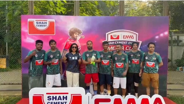 ‘শাহ সিমেন্ট-ইমা’ মিডিয়া কাপে চ্যানেল আইয়ের দুই জয়
