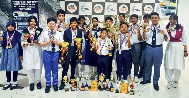 আন্তর্জাতিক অলিম্পিয়াডে ১৩টি আন্তর্জাতিক সম্মাননা পেলেন সিলেটের আরহাম জোহান