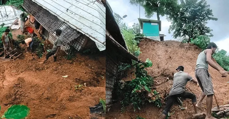 টানা বর্ষণে কক্সবাজারে পাহাড়ধসে ৯ জনের মৃত্যু