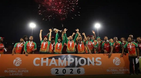 ৮৬ রানের লক্ষ্য দিয়েও গ্লোবাল সুপার লিগ চ্যাম্পিয়ন গায়ানা