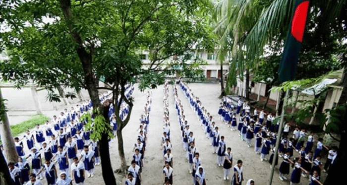 আগামীকাল দেশের সকল শিক্ষাপ্রতিষ্ঠানে ছুটি