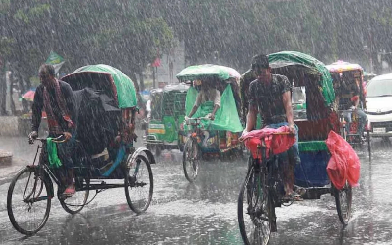 রাজধানীসহ ৭ অঞ্চলে ঝড়-বৃষ্টির পূর্বাভাস