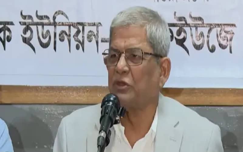 আলোচনার টেবিলে না বসে বিরোধী দল স্বৈরাচারের ভাষায় কথা বলছে: মির্জা ফখরুল