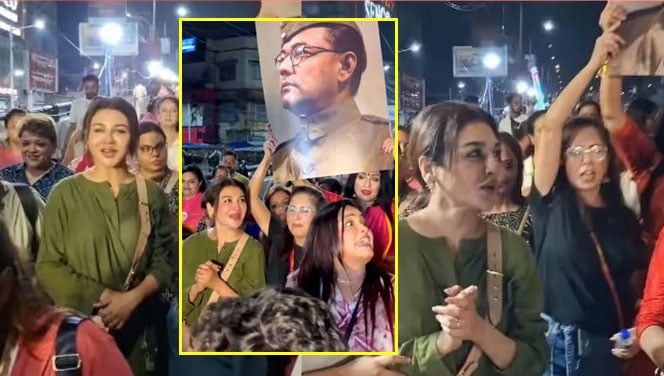 কলকাতায় ‘রাত দখল’-এর মিছিলে জয়া, কটাক্ষের ঝড়!